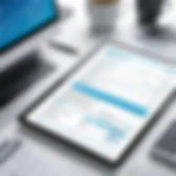 Illustration of streamlined payroll processes