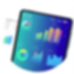 Visual representation of App Annie's analytics dashboard showcasing key metrics.