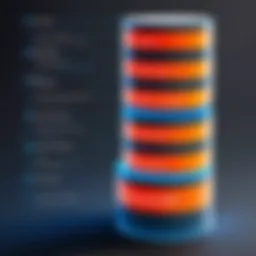 Visual representation of NoSQL database structures