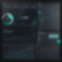 Visual representation of CircleCI dashboard showcasing deployment metrics