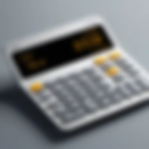 Overview of the EY Tax Calculator interface