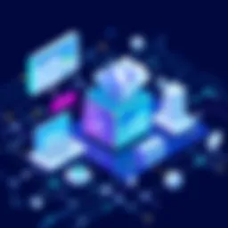 Visual representation of data migration software architecture