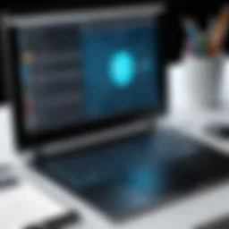 User interface of advanced screen capture software showcasing various tools