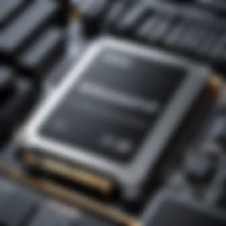 High-performance SSD showcasing speed and efficiency