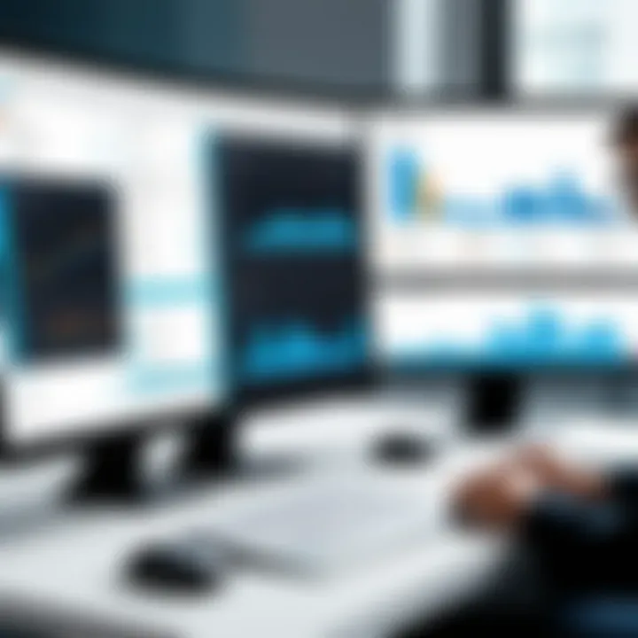 Graph illustrating data management strategies using Salesforce Data Studio