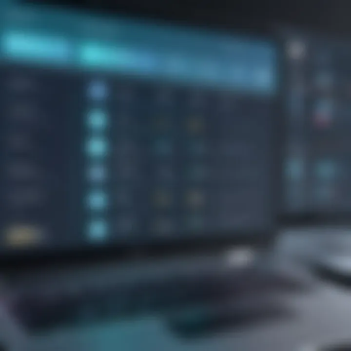 User interface design of alternative software