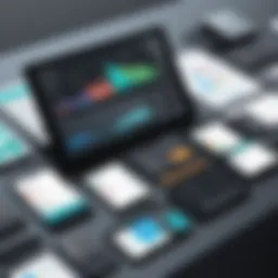 Visual representation of Expensify dashboard features