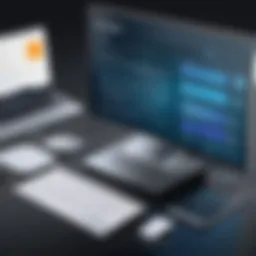 User interface of AnyDisk Online showcasing file sharing features