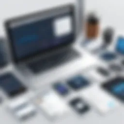 User interface showcasing AppGyver's design tools