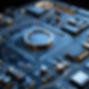 CAD Applications Across Industries A visual representation of CAD applications in various industries such as architecture and engineering.
