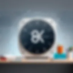 Calendly logo with educational elements