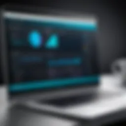 Illustration of Cisco Email Security dashboard showcasing features
