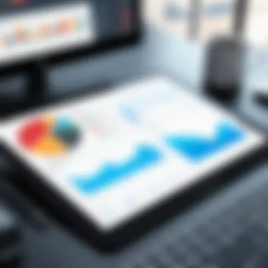Graph showing productivity metrics influenced by tracking software
