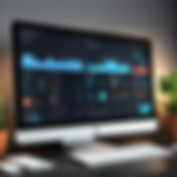 F&B software dashboard showcasing analytics and metrics
