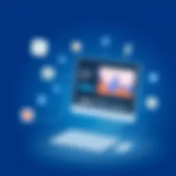 User interface of Filmora Editor