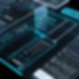 User interface of pagination software