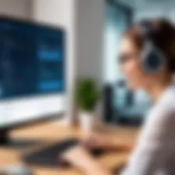 Visual representation of Talkdesk Virtual Agent interface showcasing its user-friendly design.