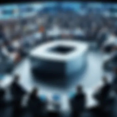 Illustration showcasing audience segmentation