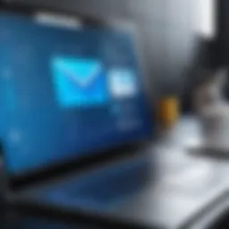 Innovative user interface design of a modern mail client