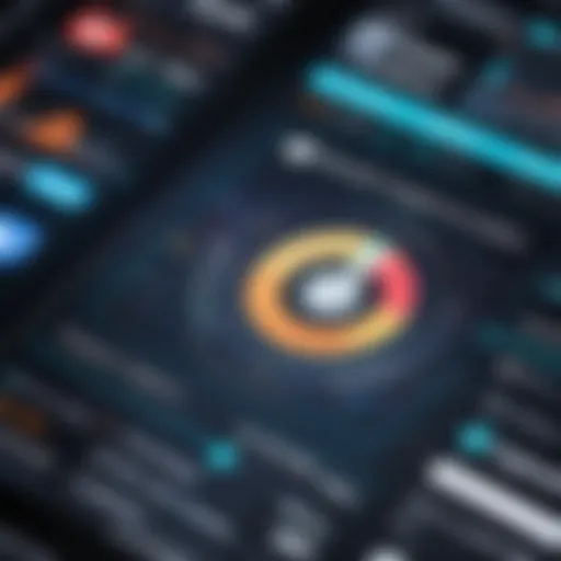Visualization of social media engagement metrics