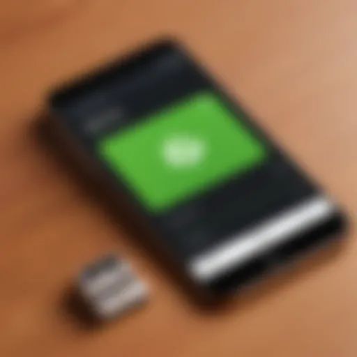 Overview of ShareFile mobile app interface