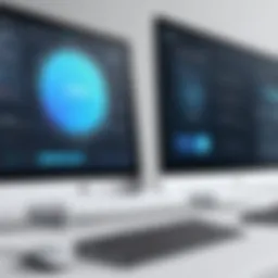 Visual representation of UserZoom's interface showcasing user testing tools.