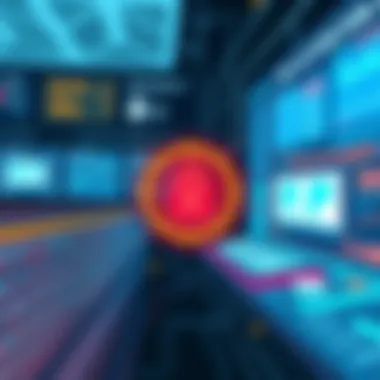 A visual representation showing the threat detection process within the Zscaler Sandbox.