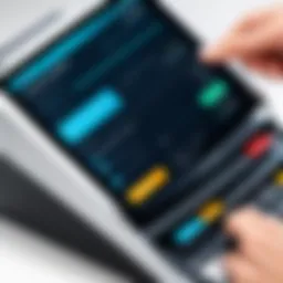 A streamlined digital checkout interface showcasing a fast payment process