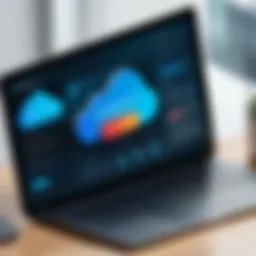 User interface showcasing Salesforce Experience Cloud features