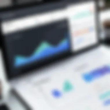 A chart depicting engagement metrics analysis for social media posts