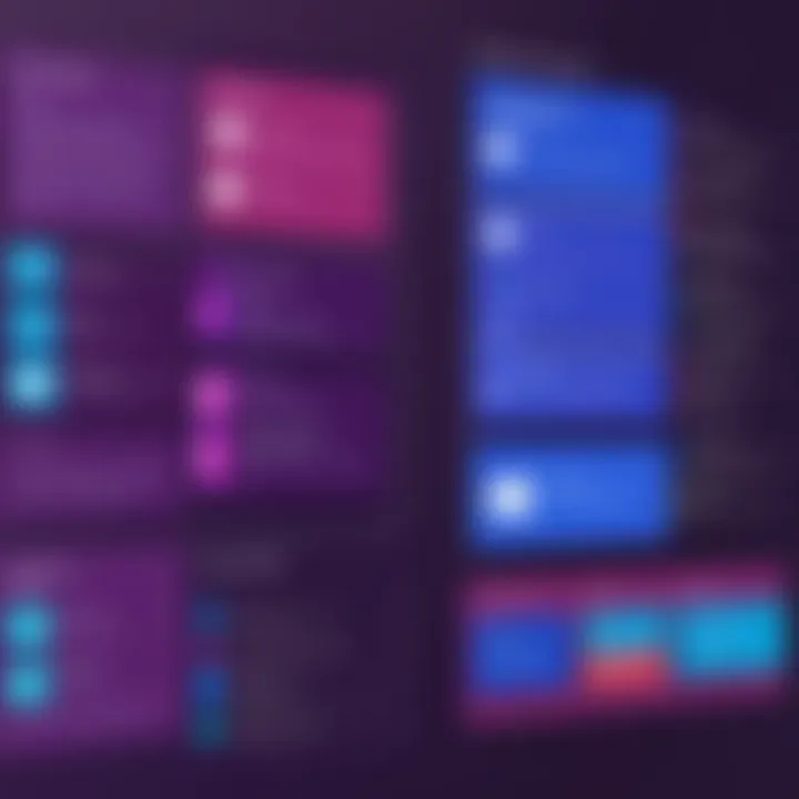 Infographic illustrating potential use cases for PowerApps