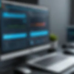 Overview of PRTG Network Monitor interface