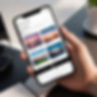 A screenshot highlighting the Instagram stories scheduling interface