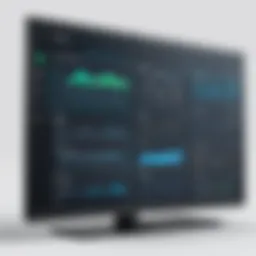 User interface of Synology DSM showcasing dashboard features
