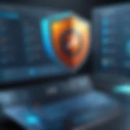 Overview of Antivirus VK interface showcasing its features