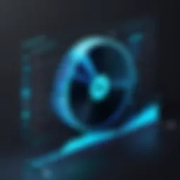 Graph illustrating data recovery timelines