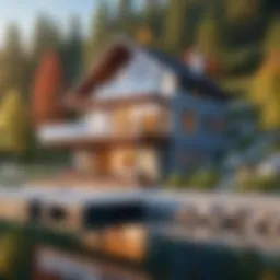 Visual representation of lakehouse architecture