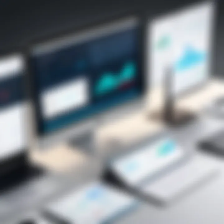 Diverse types of portfolio accounting software illustrated