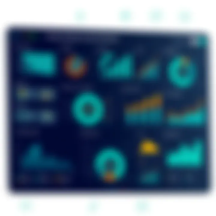 A comprehensive dashboard showcasing private equity accounting software features
