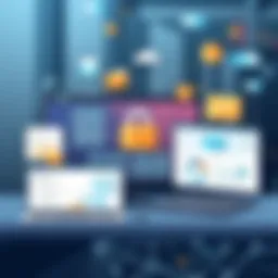 Visual representation of product data management strategies