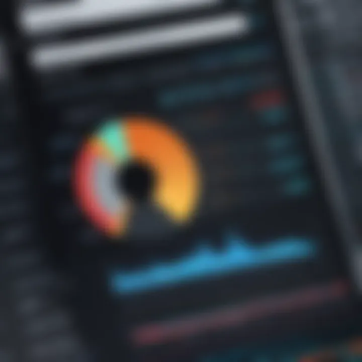 Visual representation of performance benchmarks for both software solutions